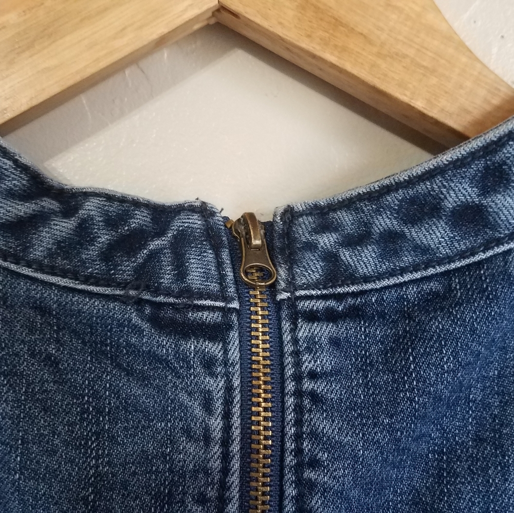 Anthropologie Holding Horses denim swing tank top - Picture 8 of 10